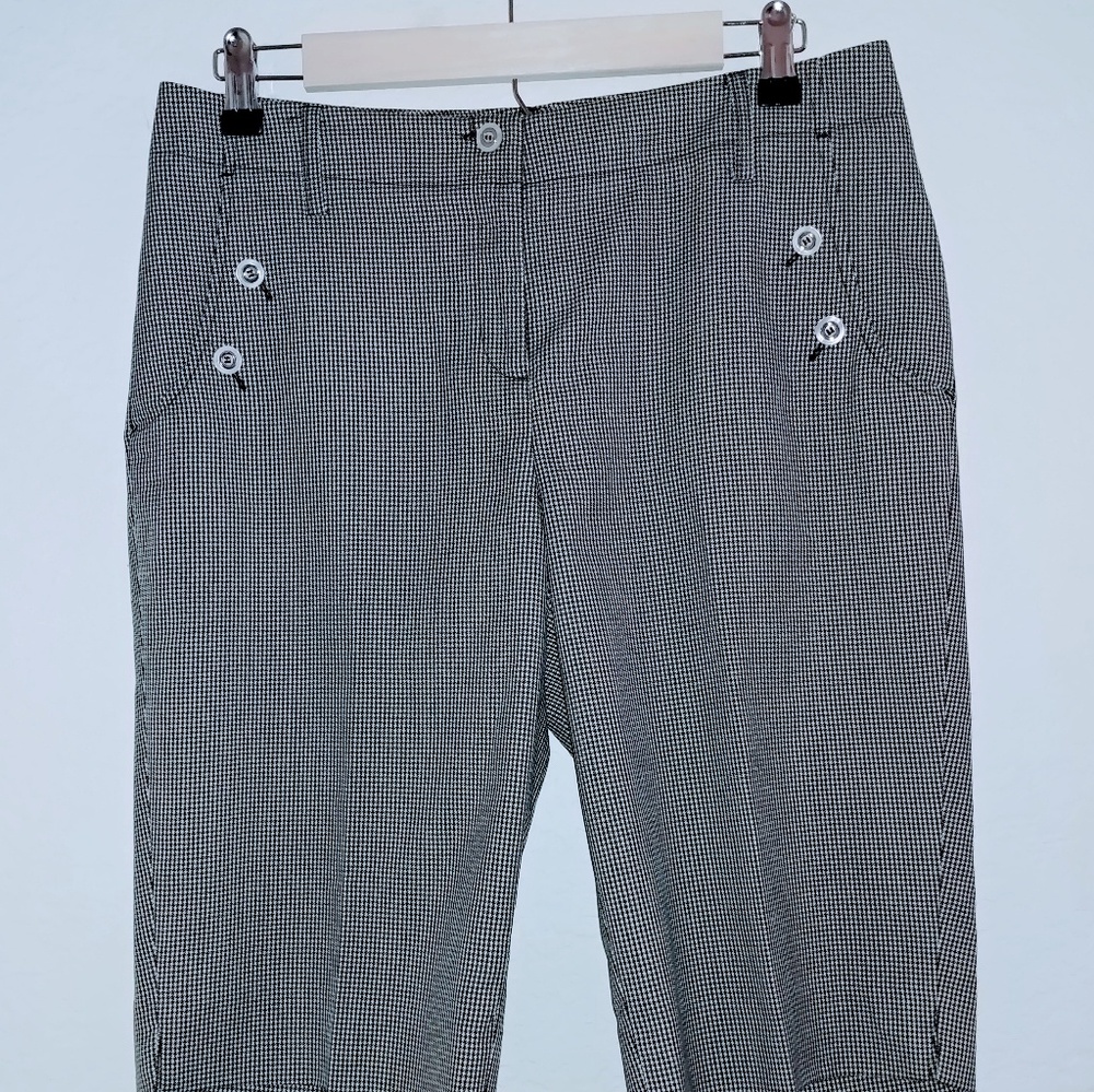 Sport Haley Gingham Black & White Shorts